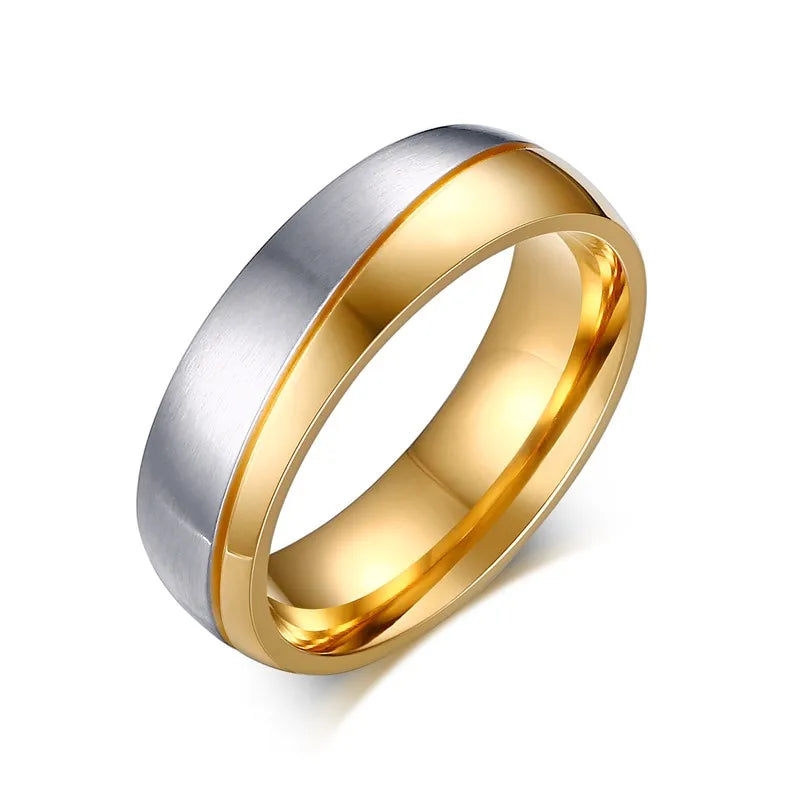 TheRyuko  Personalized Name Promised Wedding Rings for Lover Couple
