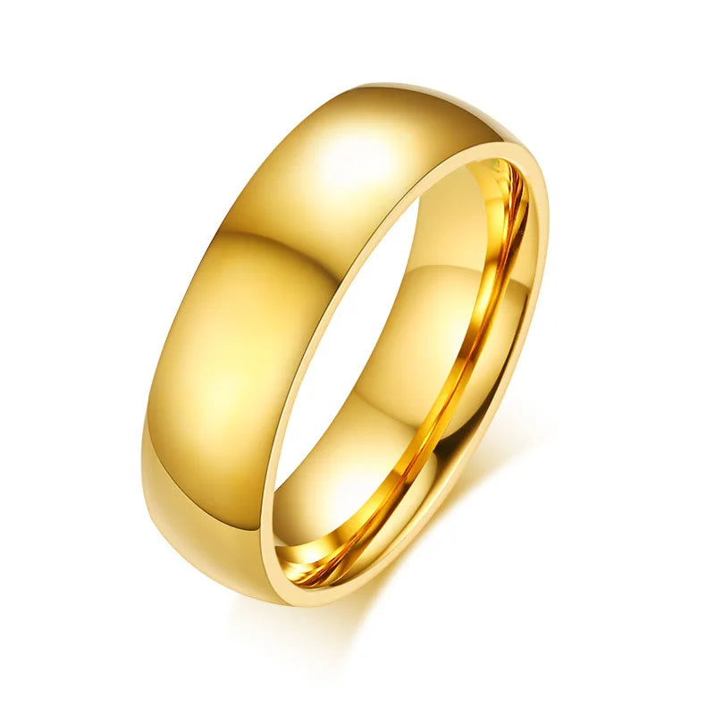 TheRyuko Classic Wedding Rings for Women Men
