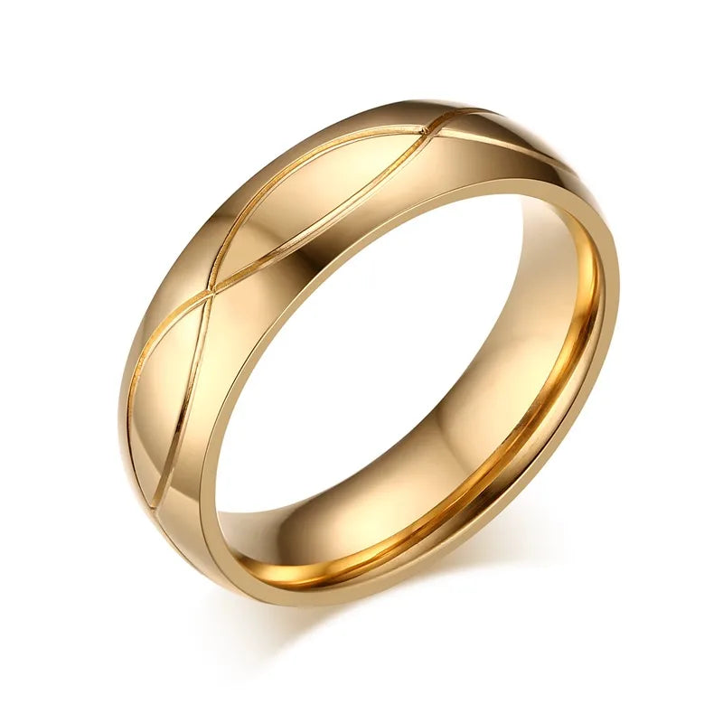 TheRyuko  Personalized Name Promised Wedding Rings for Lover Couple