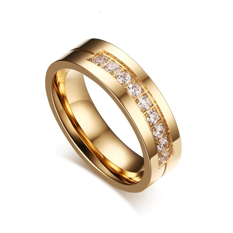 TheRyuko  Personalized Name Promised Wedding Rings for Lover Couple