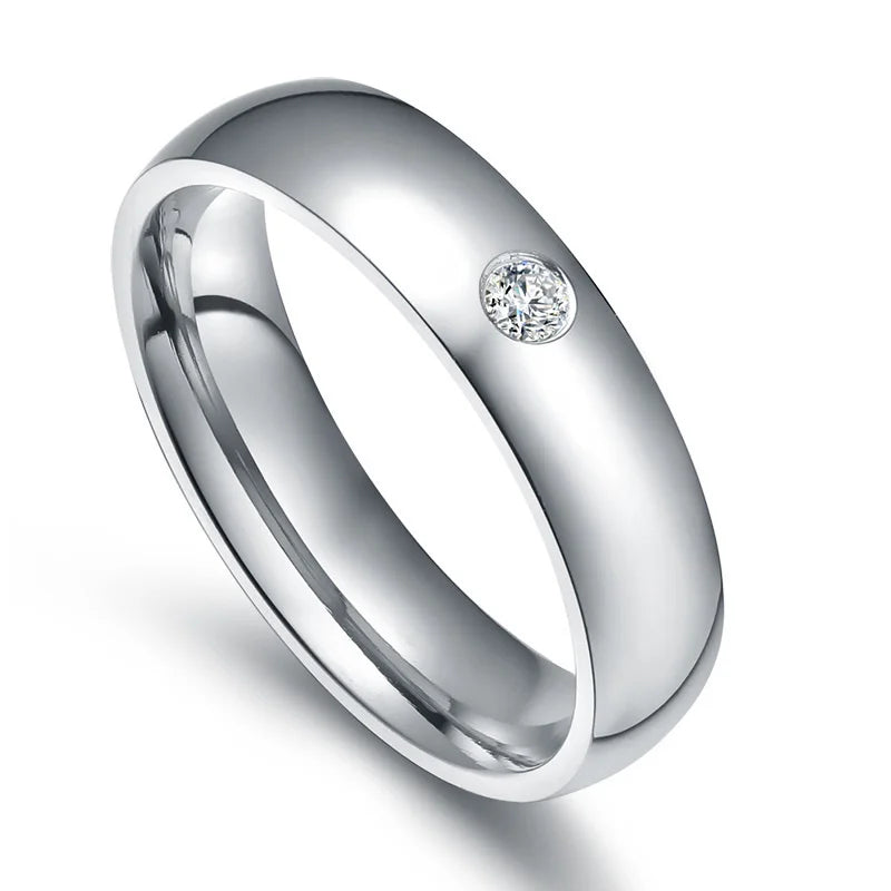 TheRyuko Classic Wedding Rings for Women Men