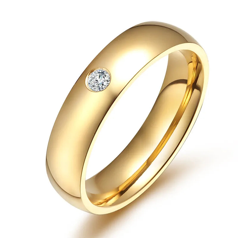 TheRyuko  Personalized Name Promised Wedding Rings for Lover Couple