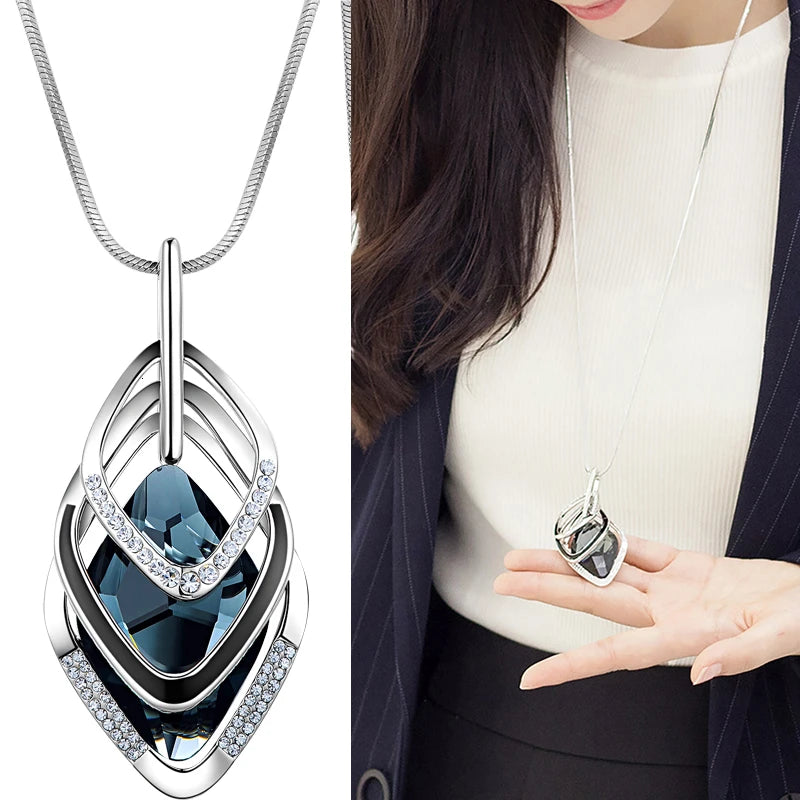 TheRyuko  Long Necklaces for Women Necklaces & Pendants Accessories