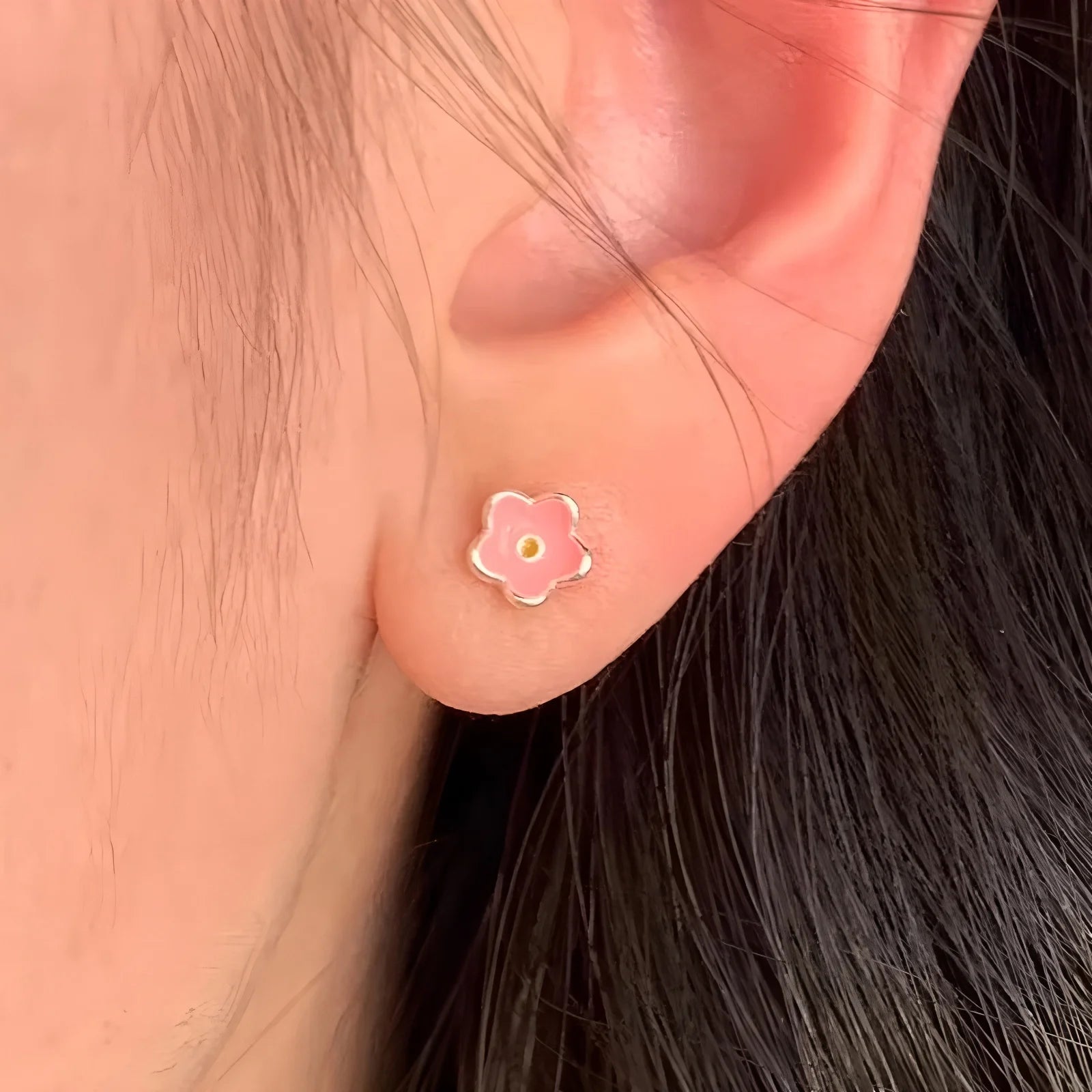 TheRyuko  925 Sterling Silver Bow Knot Earring for Women