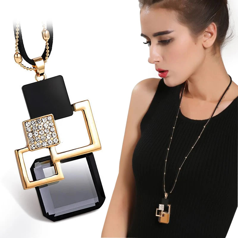 TheRyuko  Long Necklaces for Women Necklaces & Pendants Accessories