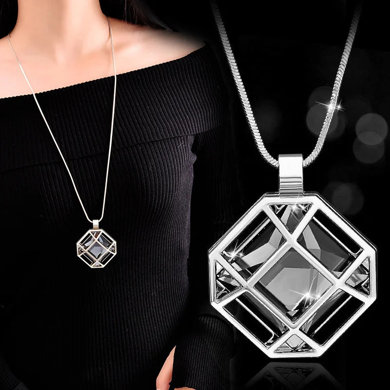TheRyuko  Long Necklaces for Women Necklaces & Pendants Accessories