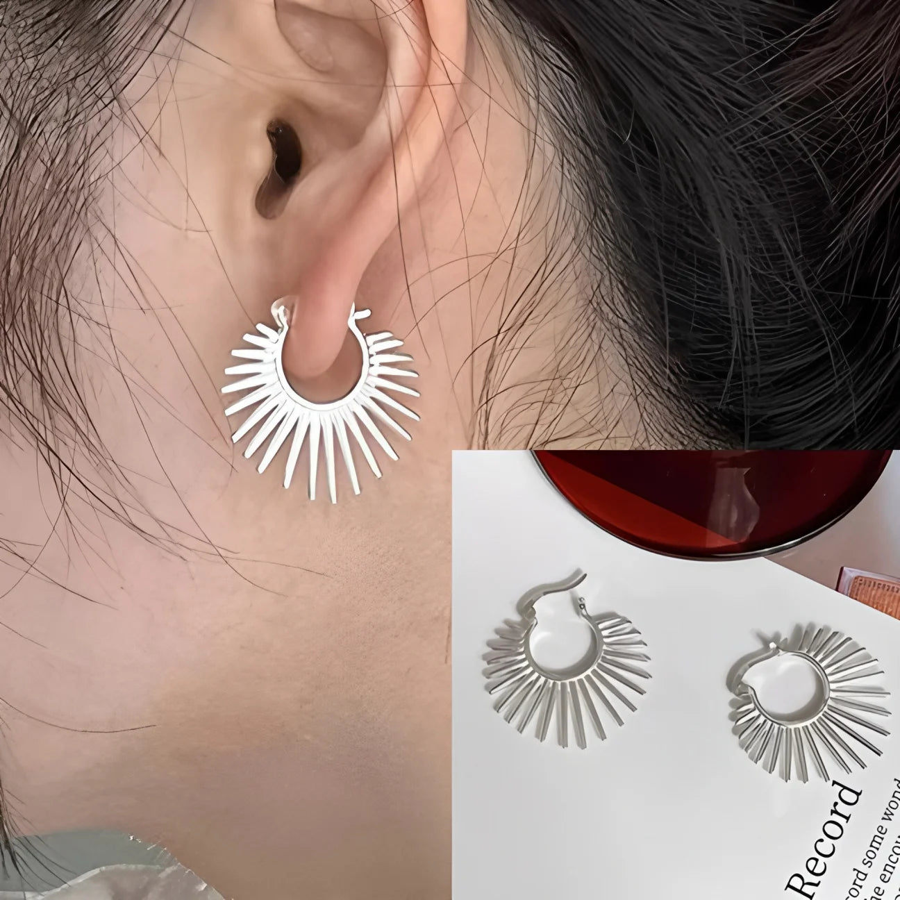 TheRyuko  925 Sterling Silver Bow Knot Earring for Women