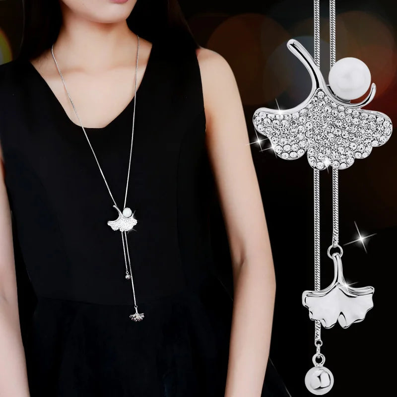 TheRyuko  Long Necklaces for Women Necklaces & Pendants Accessories