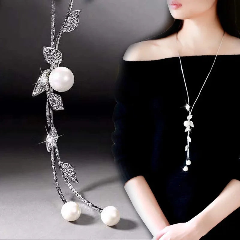TheRyuko  Long Necklaces for Women Necklaces & Pendants Accessories