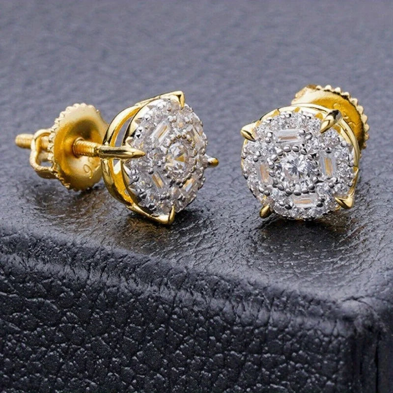 TheRyuko Delicate stud earrings for men and women