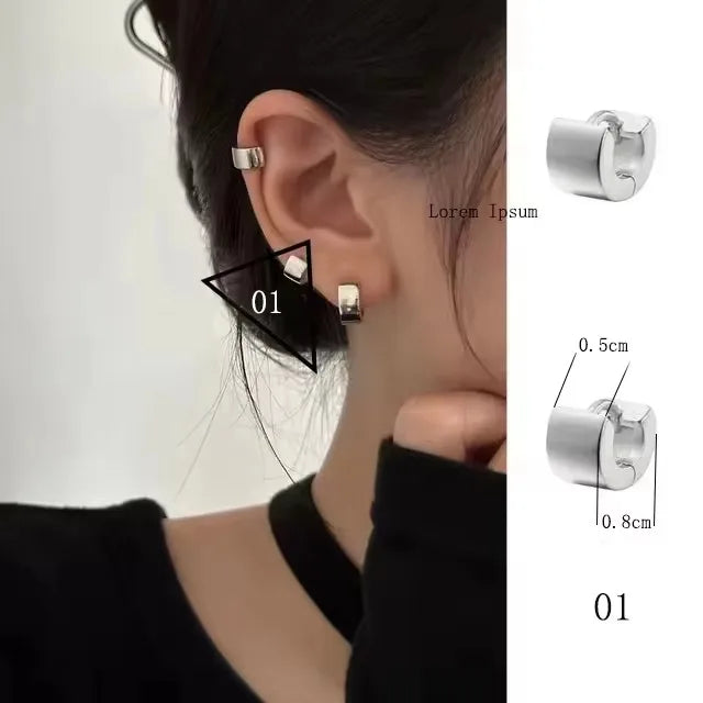 TheRyuko  925 Sterling Silver Bow Knot Earring for Women