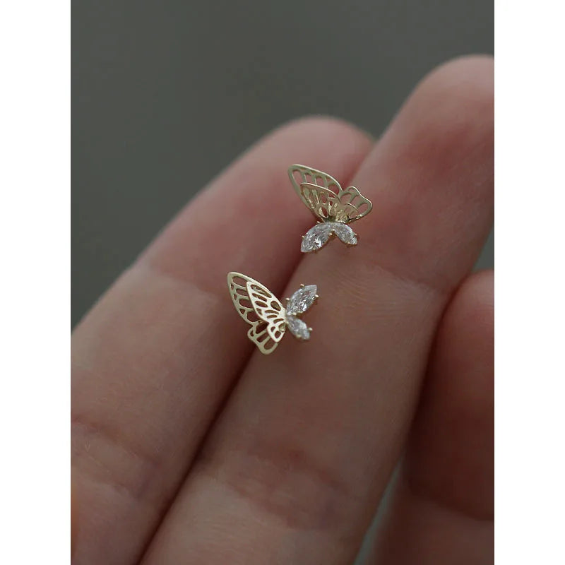 TheRyuko Exquisite Planet Moon Butterfly Tassel Earrings