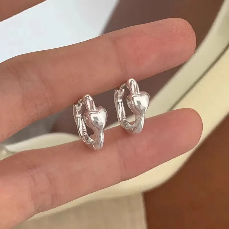 TheRyuko  925 Sterling Silver Bow Knot Earring for Women