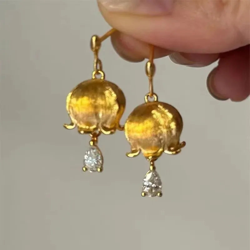 TheRyuko  925 Sterling Silver Bow Knot Earring for Women