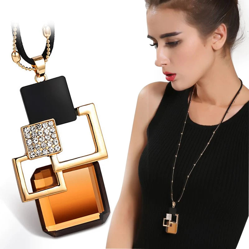 TheRyuko Long Necklaces & Pendants for Women