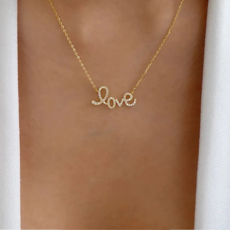 TheRyuko Vintage New Gold Color Multiple Styles Necklace For Women