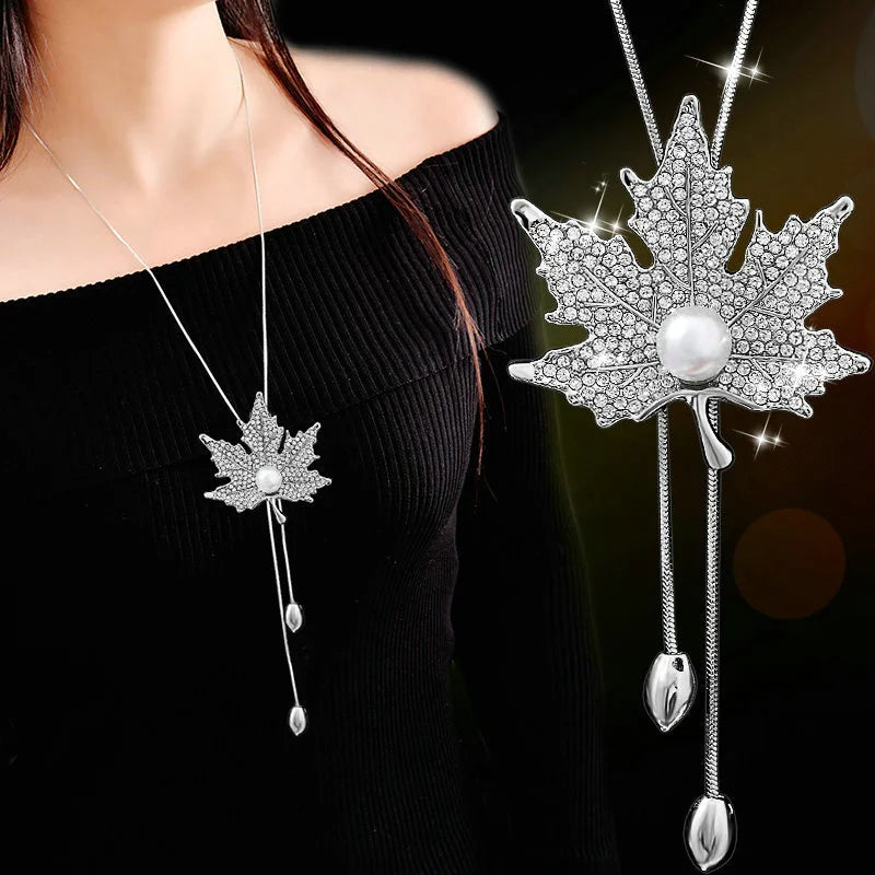TheRyuko  Long Necklaces for Women Necklaces & Pendants Accessories
