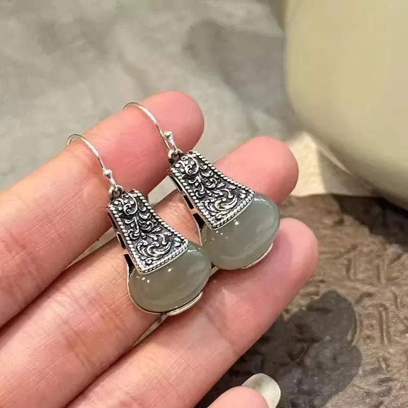 TheRyuko  925 Sterling Silver Bow Knot Earring for Women